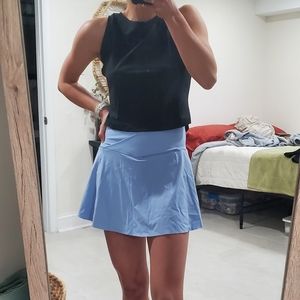 Blue Athletic Tennis Golf Skort Shorts